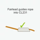 Kép 2/2 - CL231 Midi beépített kötélvezetővel