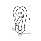 Kép 2/2 - Karabiner, standard