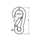 Kép 2/2 - Szemes karabiner