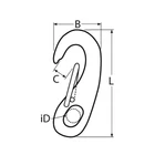 Kép 2/2 - Karabiner drótrugóval