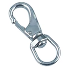 Kép 1/2 - Patent karabiner forgószemmel