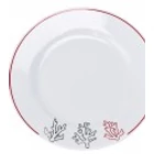 Kép 3/5 - Coral Reef dessert plate