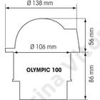 Kép 2/2 - PLASTIMO OLYMPIC 100