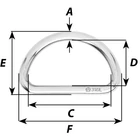 Kép 2/3 - Ring sizes