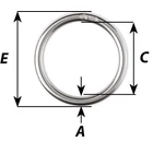 Kép 2/3 - Steel Ring Size