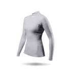 Kép 1/3 - Eco Spandex női hosszúújjú póló, platinum