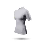 Kép 1/3 - Eco Spandex női rövidújjú póló, platinum