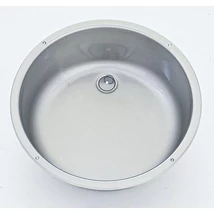 Mosogató D=400*130mm inox