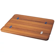 Teak asztal felhajtható szárnyakkal