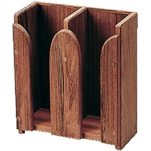 Teak bögretartó, 4 bögrének