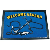 Lábtörlő, Welcome..(kék)