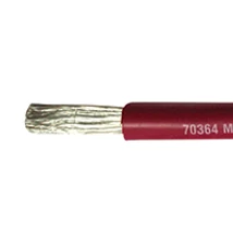 Marine kábel, cinezett, 1x10mm2 piros