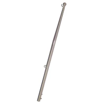 Zászlórúd, inox 610mm, 25mm