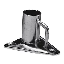 Relingoszlop-talp, inox
