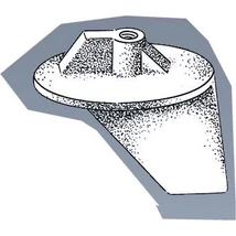 Anód Mercury trimmtab- cink