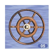 Kormánykerék 60cm-teak