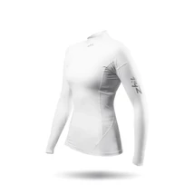 Eco Spandex női hosszúújjú póló, fehér