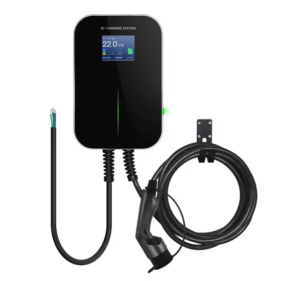 Besen WALLBOX elektromos autó fali töltő | 22 kW – 3x32A | 6m – Type 2 | BASIC