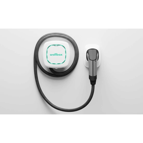 Wallbox Pulsar Max elektromos autó fali töltő | 22 kW – 3x32A | 5m – Type 2 | fehér