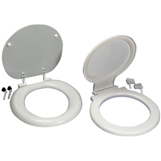 Toilet, ülés+fedő, GFK