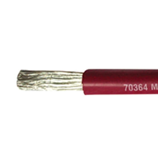 Marine kábel, cinezett, 1x10mm2 piros