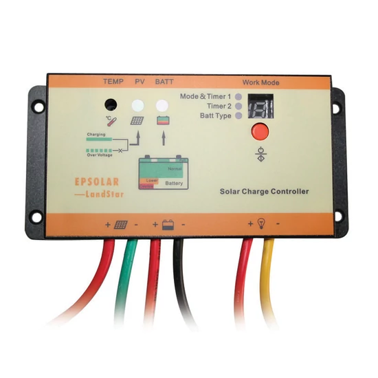 Solar töltés szabályzó 12/24V