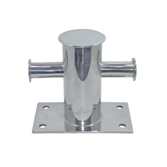 Bollard ellenlemezzel A2 200x110mm