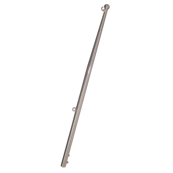 Zászlórúd, inox 610mm, 25mm