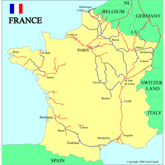 RIVER NAVIGATION FRANCE