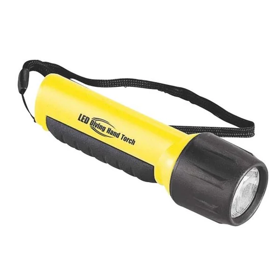 Elemlámpa 4 LED