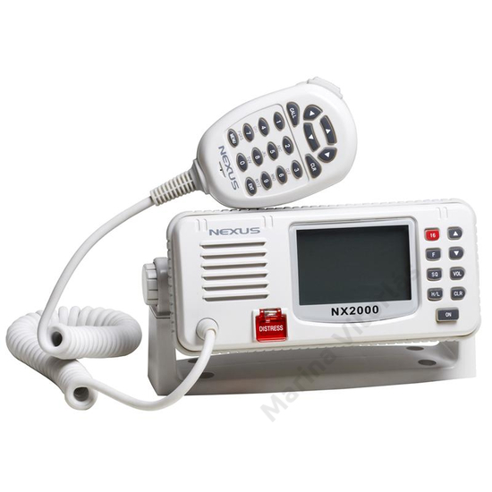 NX2000 DSC VHF rádió, fehér