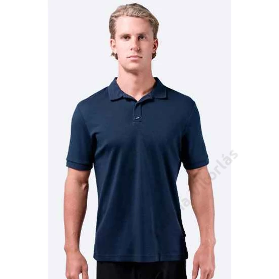 PIMA cotton férfi póló, navy