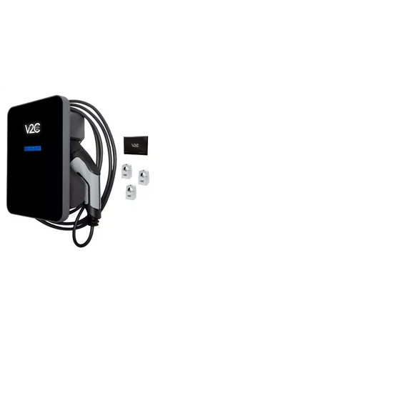 V2C Trydan elektromos autó fali töltő | 22 kW – 3x32A | 5m – Type 2 | DLB