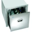 DR105 inox hűtőfiók, inox ajtó, 12/24V, AC/DC kit