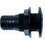 Kifolyó 5/8" fekete