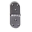 Zsanér 40*100mm, inox, kerek