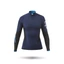 MICROFLEECE V TOP NŐI, NAVY L
