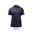 UVActive 1/4 zip férfi rövidújjú póló, navy S