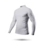 Férfi Eco Spandex hosszúújjú póló, platinium XS