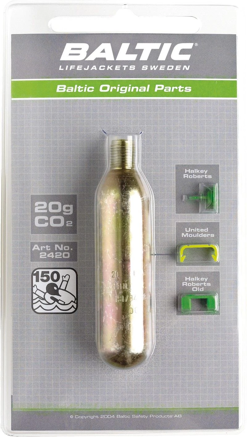 CO2 patron 20 gr.+jelzőcsap