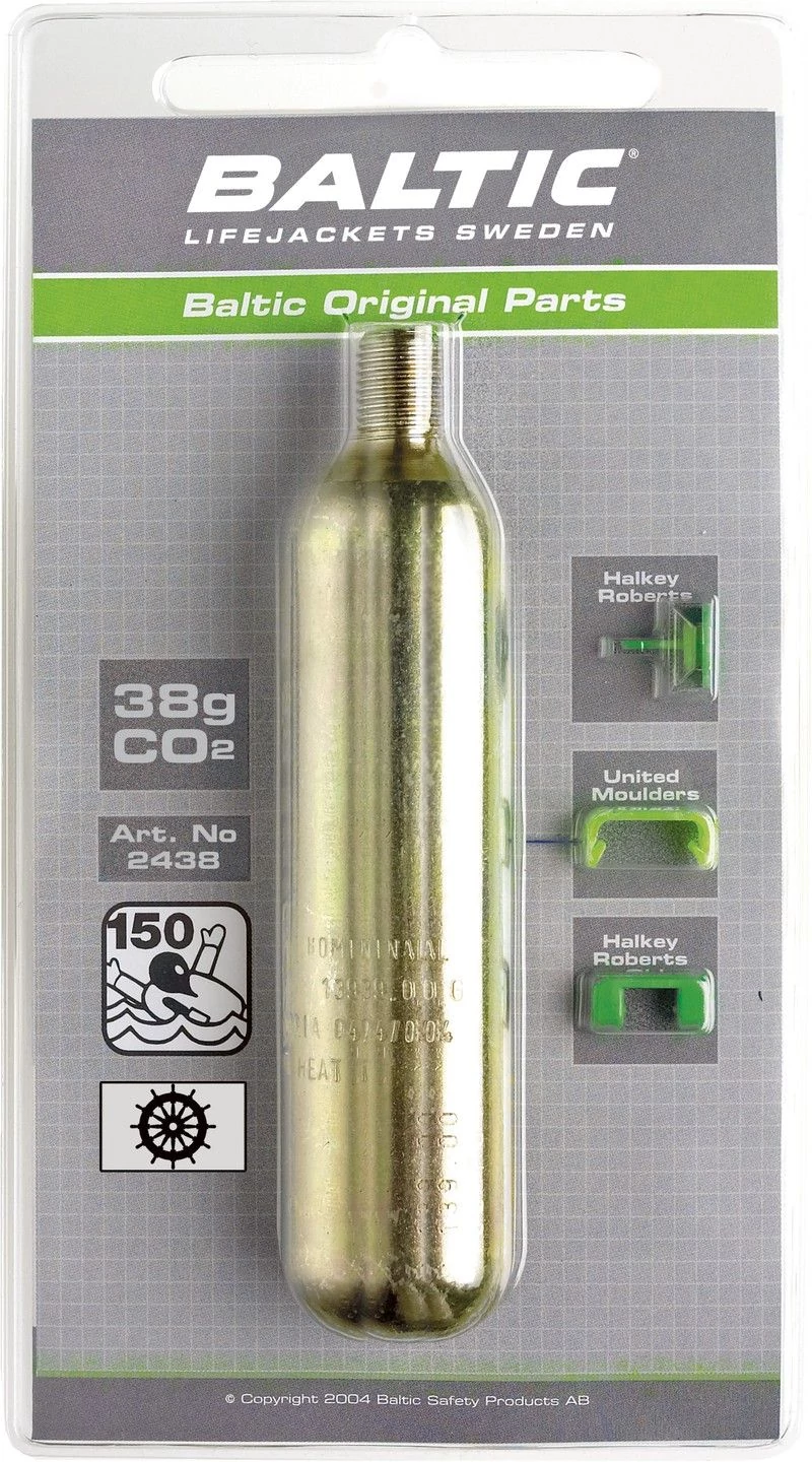 CO2 patron 38 gr.+jelzőcsap