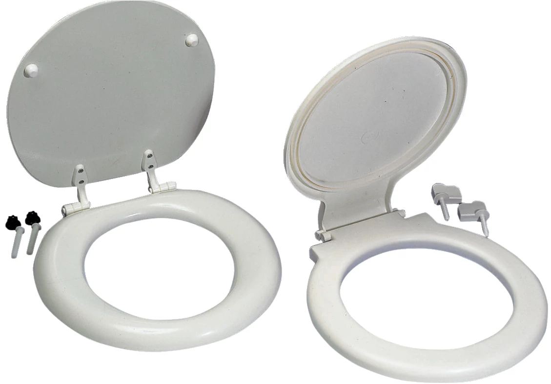 Toilet, ülés+fedő, GFK