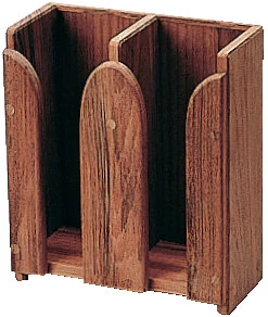 Teak bögretartó, 4 bögrének