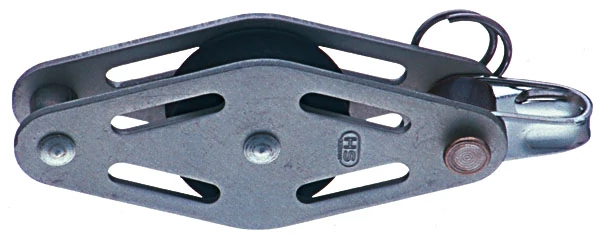 Fülescsiga 6mm, alu