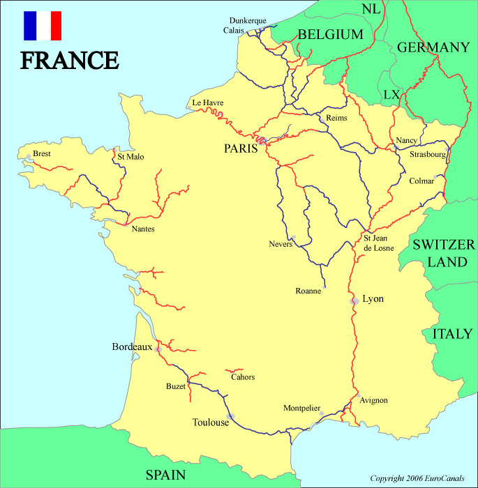 RIVER NAVIGATION FRANCE