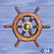 kormánykerék, teak 04. típus